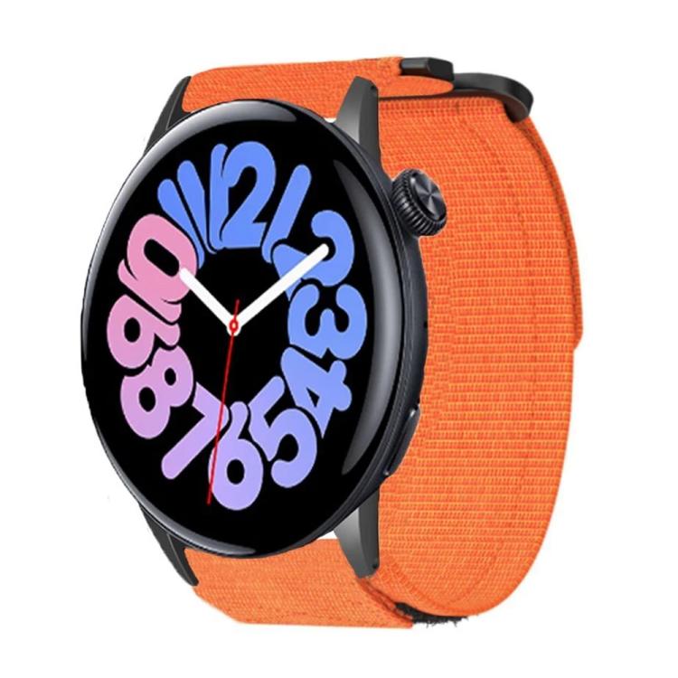 xDfind Quick Release Nylon Hook And Loop Fastener Buckle Watch Band, For vivo Watch 5, For vivo Watch 3 / iQOO Watch For vivo Watch 3 iQOO Watch Orange