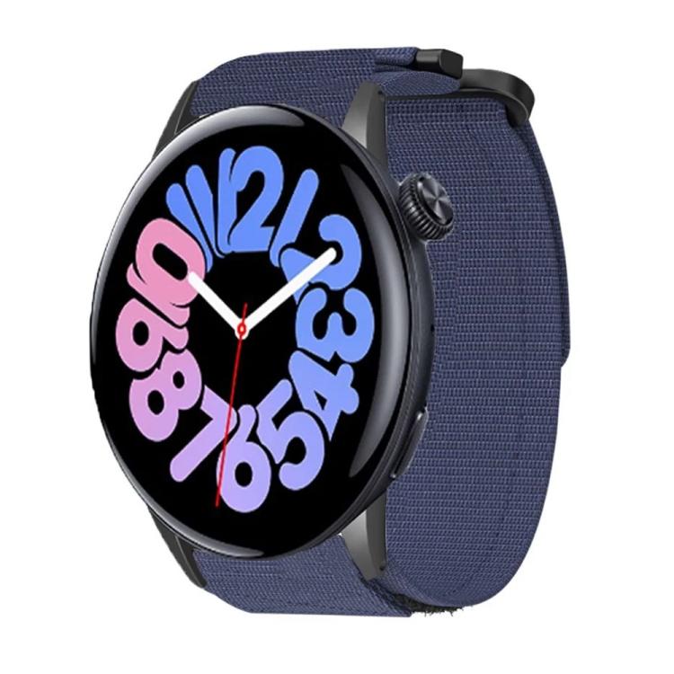 xDfind Quick Release Nylon Hook And Loop Fastener Buckle Watch Band, For vivo Watch 5, For vivo Watch 3 / iQOO Watch For vivo Watch 3 iQOO Watch Blue