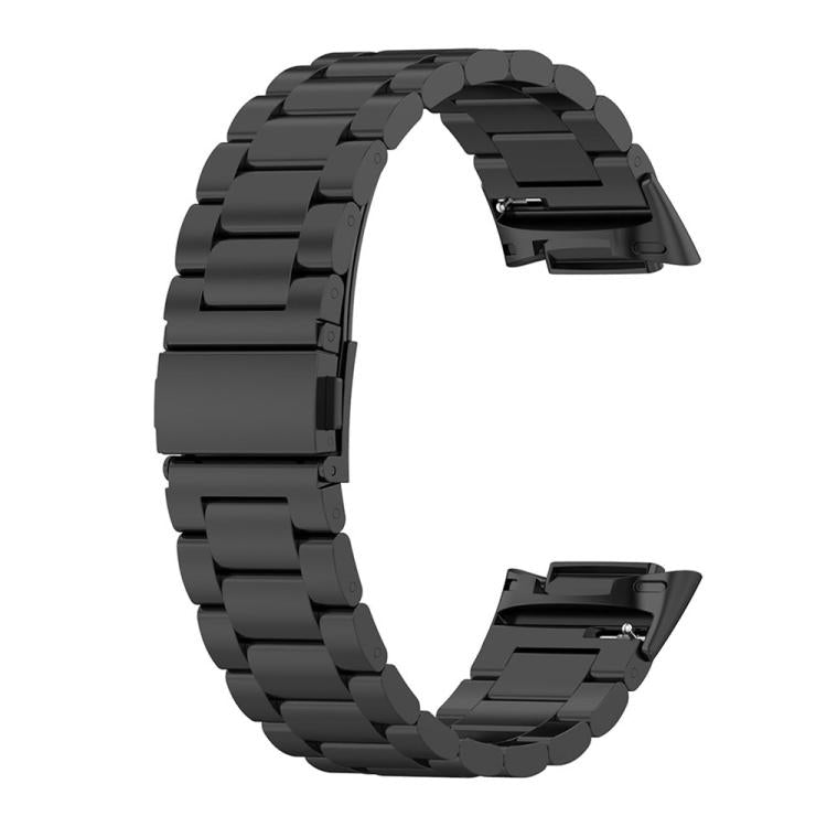 Three Beads Quick Release Metal Watch Band, For Fitbit Charge 6 / 5,...