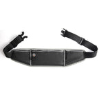 YSU Outdoor Marathon Sport Ultra-thin Waterproof Mobile Phone Storage Waist Bag Black