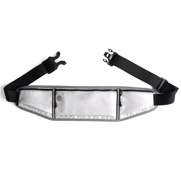 YSU Outdoor Marathon Sport Ultra-thin Waterproof Mobile Phone Storage Waist Bag – Waterproof, Ultra-thin Silver