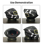 SOMAN Motorcycle Helmet Support Pad Anti-slip Protection Stand