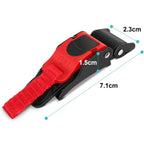 SOMAN QB12 Motorcycle Helmet Buckle Universal Quick Release Plastic Clip, QB12