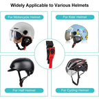 SOMAN QB12 Motorcycle Helmet Buckle Universal Quick Release Plastic Clip, QB12