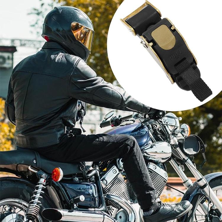 SOMAN QB11 Motorcycle Helmet Buckle Universal Quick Release Clip Copper Plated Buckle, QB121 – Durable Build, Easy to Use