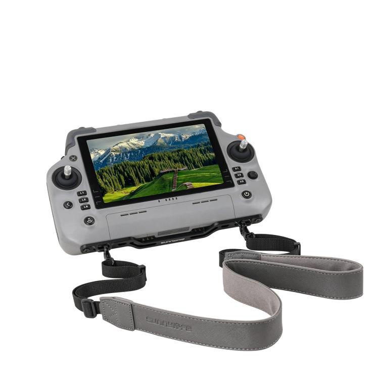 Sunnylife Controller Hanger Bracket with PU Leather Strap Shoulder Belt, For DJI RC Plus 2 / 1 For DJI RC Plus 2 1