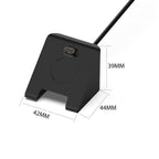 USB Interface Smart Watch Vertical Dock Charger, Length: 1m – Fast Charging, TPU, For Garmin Fenix 6 / 6X / 5 / 5X