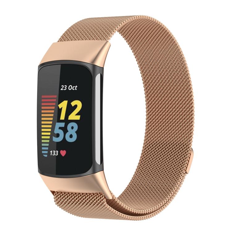 Watch Band – Magnetic (Fitbit Charge 5 xDfind) S Rose Gold