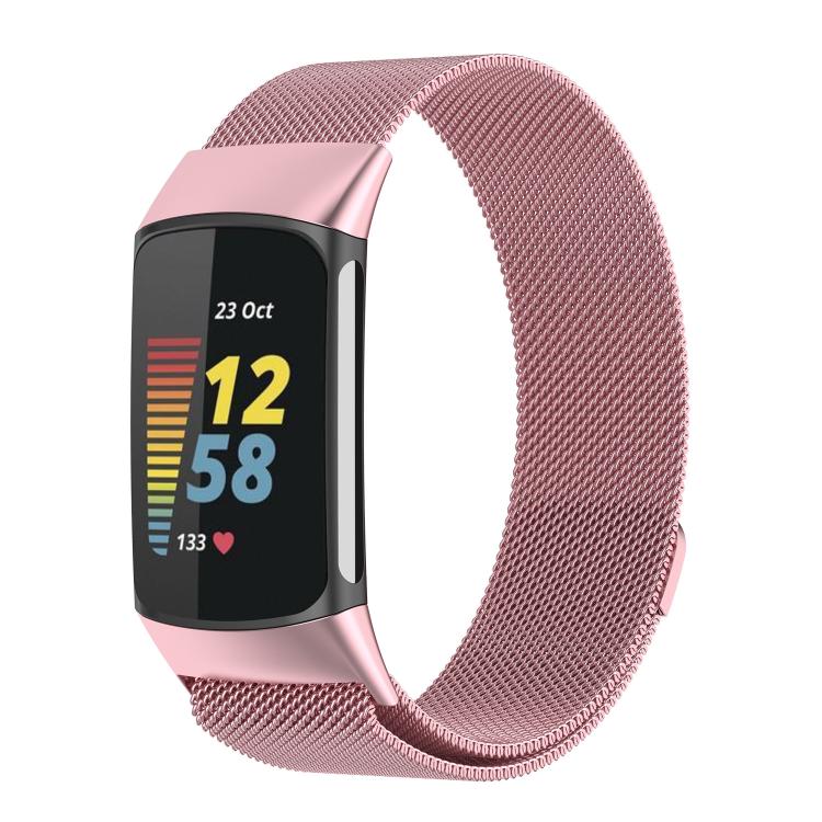 Watch Band – Magnetic (Fitbit Charge 5 xDfind) S Rose Pink