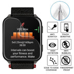 5pcs xDfind Soft Hydrogel Film Full Cover Front Protector, For Garmin Venu X1, For Garmin vivosmart 5, For Garmin Forerunner 165, For Garmin Vivoactive 5, For Garmin Venu 3s, For Garmin Venu 3, For Garmin Fenix 7s Pro, For Garmin Fenix 7X Pro          ...