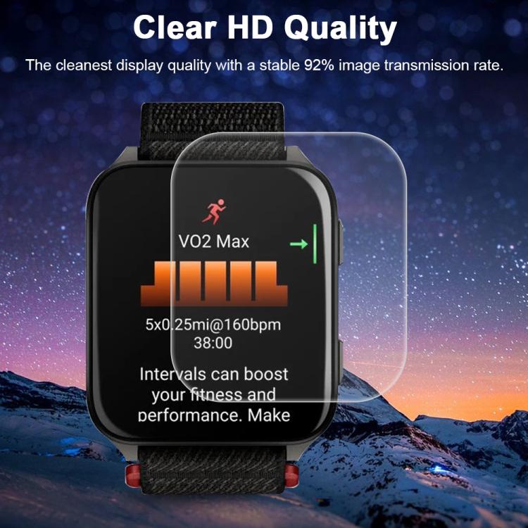 5pcs xDfind Soft Hydrogel Film Full Cover Front Protector, For Garmin Venu X1, For Garmin vivosmart 5, For Garmin Forerunner 165, For Garmin Vivoactive 5, For Garmin Venu 3s, For Garmin Venu 3, For Garmin Fenix 7s Pro, For Garmin Fenix 7X Pro          ...