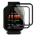 2pcs xDfind Curved 3D Composite Material Soft Film Screen Protector, For Garmin Venu X1, For Garmin vivosmart 5, For Garmin Forerunner 165, For Garmin Vivoactive 5, For Garmin Venu 3s, For Garmin Venu 3, For Garmin Fenix 7s Pro, For Garmin Fenix 7X Pro... For Garmin Venu X1
