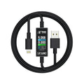 18 Kinds AV-Line 2.0 1.2m Intelligent Detection Charging Data Cable, USB to 8 Pin, USB to Type-C – Fast Charging, Screen Protector USB to 8 Pin
