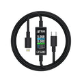 18 Kinds AV-Line Pro 1.2m Intelligent Detection Charging Data Cable, Type-C to 8 Pin, Type-C to Type-C – Fast Charging Type-C to 8 Pin