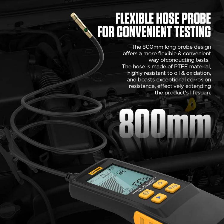 AUTOOL AS503 2.8 inch Backlit Display Car Engine Oil Tester Lubricating Oil Quality Analyzer, AS503 – Durable Build, Easy to Use