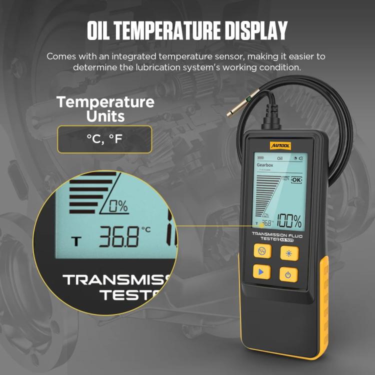 AUTOOL AS505 Car Gearbox Oil Test Detector Transmission Fluid Quality Diagnostic Tool, AS505 – Durable Build, Easy to Use