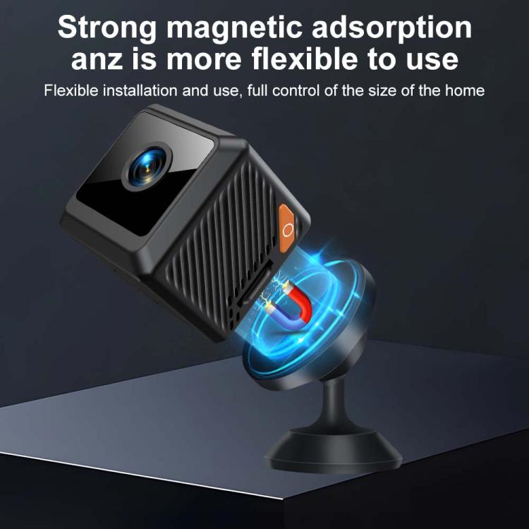 W02 HD Magnetic WiFi Smart Mini Camera Supports Motion Detection Infrared Night, W02 – Magnetic