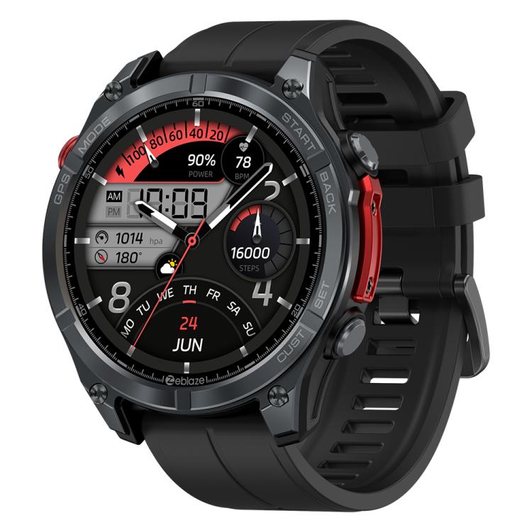Smart Watch – 1.43" Screen, GPS Black