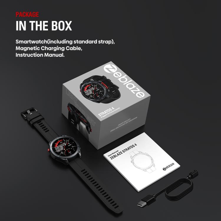 Smart Watch – 1.43" Screen, GPS