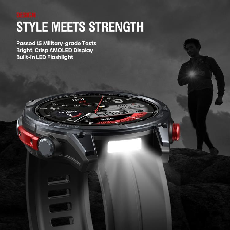 Smart Watch – 1.43" Screen, GPS