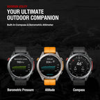 Smart Watch – 1.43" Screen, GPS