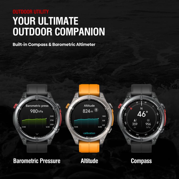 Smart Watch – 1.43" Screen, GPS