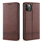 Case – Leather, Magnetic (iPhone 12 Pro Max) For iPhone 12 Pro Max Dark Brown