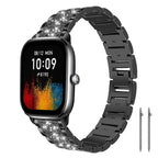 Diamond Jewelry Steel Watch Band, 20mm For Amazfit Active 2 / GTS4...