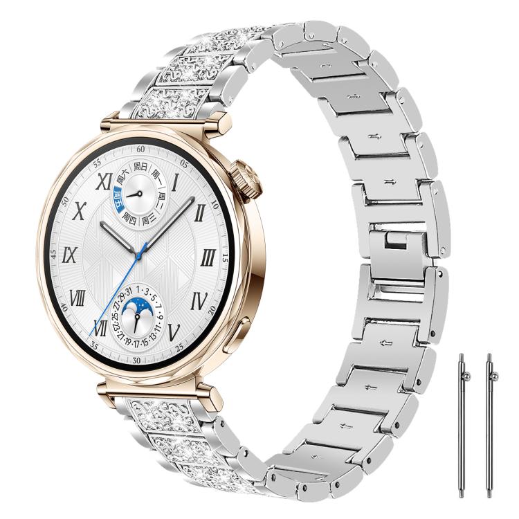 Diamond Jewelry Steel Watch Band, 20mm For Amazfit Active 2 / GTS4...