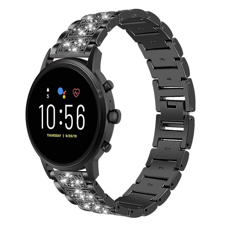 Diamond Jewelry Steel Watch Band, 20mm For Amazfit Active 2 / GTS4...