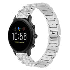 Diamond Jewelry Steel Watch Band, 20mm For Amazfit Active 2 / GTS4...