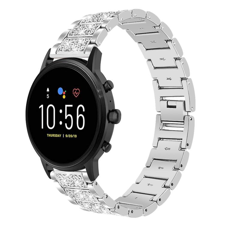 Diamond Jewelry Steel Watch Band, 20mm For Amazfit Active 2 / GTS4...