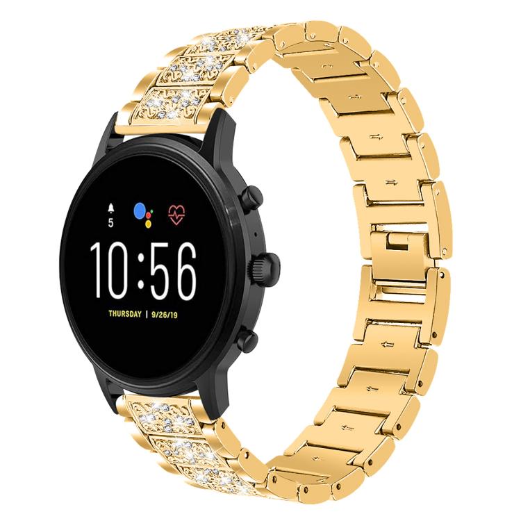 Diamond Jewelry Steel Watch Band, 20mm For Amazfit Active 2 / GTS4...