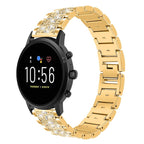 Diamond Jewelry Steel Watch Band, 20mm For Amazfit Active 2 / GTS4...