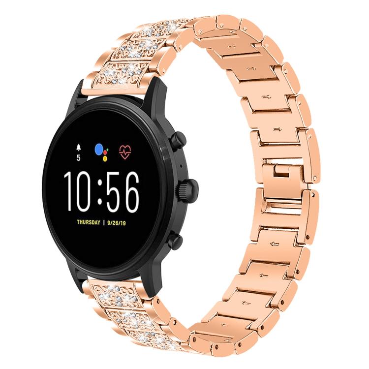 Diamond Jewelry Steel Watch Band, 20mm For Amazfit Active 2 / GTS4...