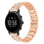 Diamond Jewelry Steel Watch Band, 20mm For Amazfit Active 2 / GTS4...