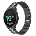 xDfind Diamond Jewelry Steel Watch Band, 22mm For Suunto Race S / Race / 9 Peak / 5 Peak, 20mm For Garmin Forerunner 570 42mm/245/645/158, 22mm For Garmin Venu 3 / vivoactive4, 20mm For Garmin venu 2 / venu / Sq2 / Sq... 22mm For Suunto Race S Race 9 Peak 5 Peak Black