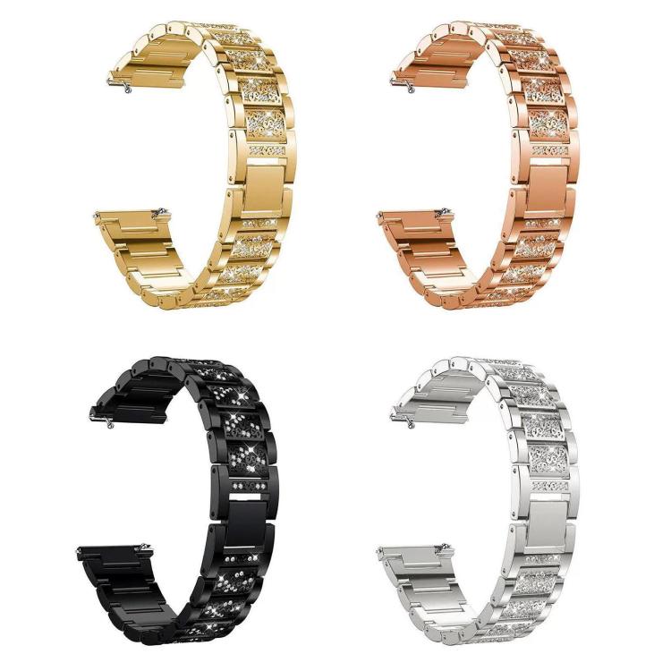 Diamond Jewelry Steel Watch Band, 20mm For COROS APEX 2 42mm / PACE 2,...