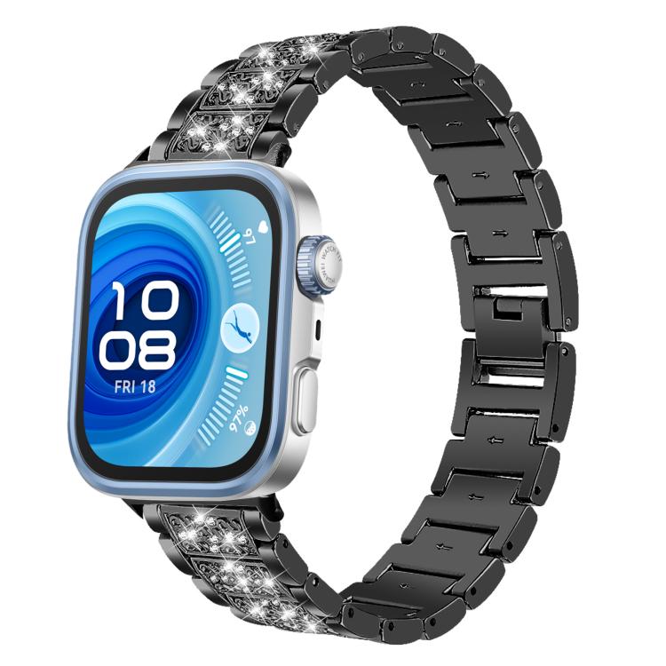 Watch Band – Stainless Steel (20mm) #2 For Huawei Watch Fit 5 Fit 5 Pro 20mm Black
