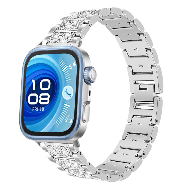 Watch Band – Stainless Steel (20mm) #2 For Huawei Watch Fit 5 Fit 5 Pro 20mm Silver