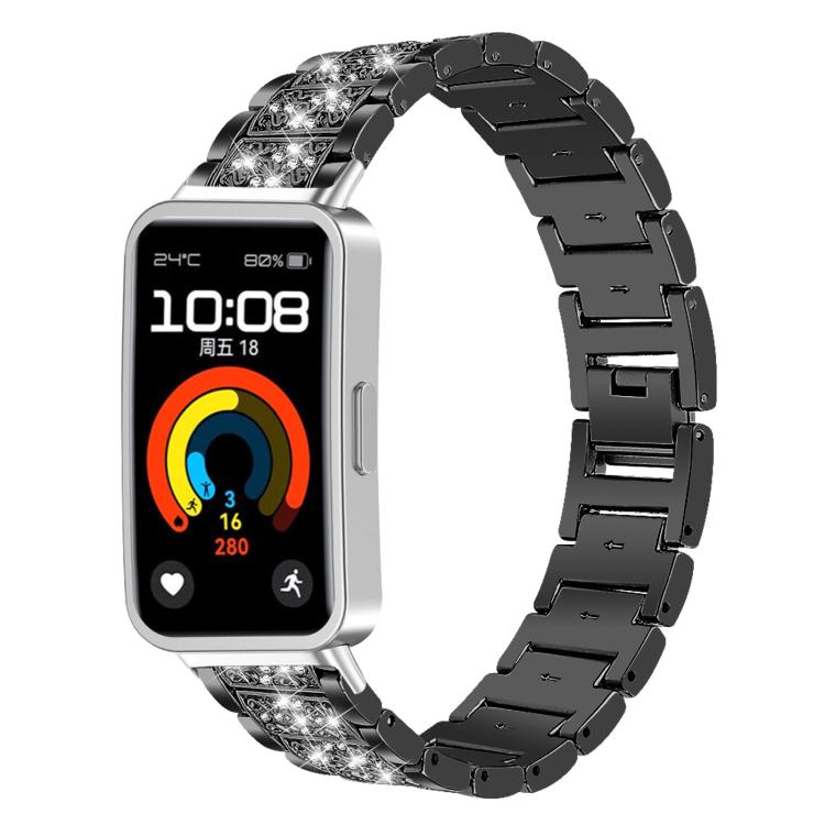 Watch Band – Stainless Steel (20mm) #2 For Huawei Band 10 9 8 14mm Black