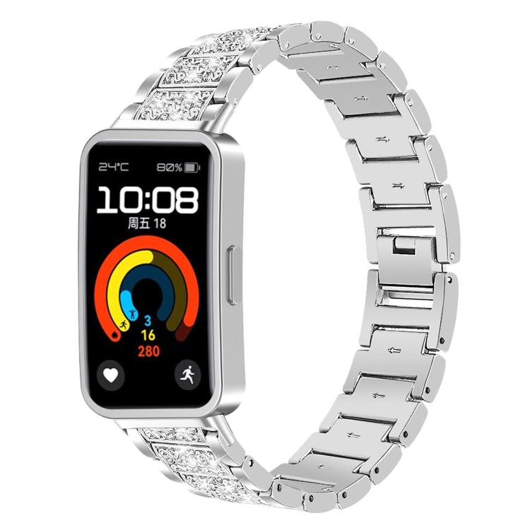 Watch Band – Stainless Steel (20mm) #2 For Huawei Band 10 9 8 14mm Silver