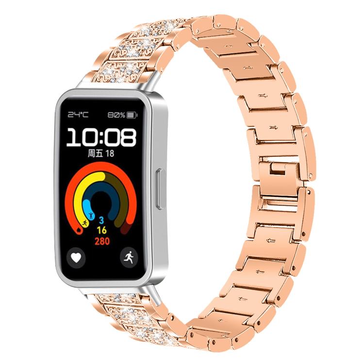 Watch Band – Stainless Steel (20mm) #2 For Huawei Band 10 9 8 14mm Rose Gold