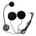 Motorcycle Half Helmet Intercom Headset Microphone, 3.5mm 3.5mm