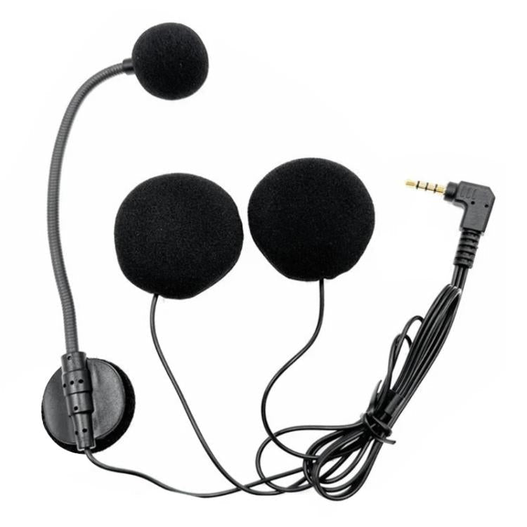 Motorcycle Half Helmet Intercom Headset Microphone, 3.5mm 3.5mm