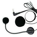 Motorcycle Half Helmet Intercom Headset Microphone, 3.5mm