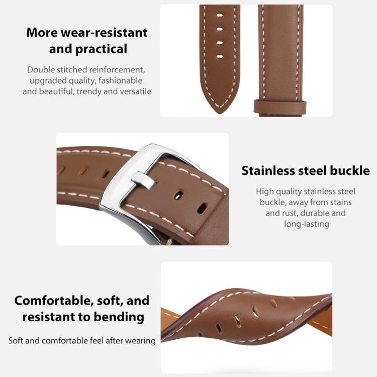 Watch Band – Leather (Black) #10