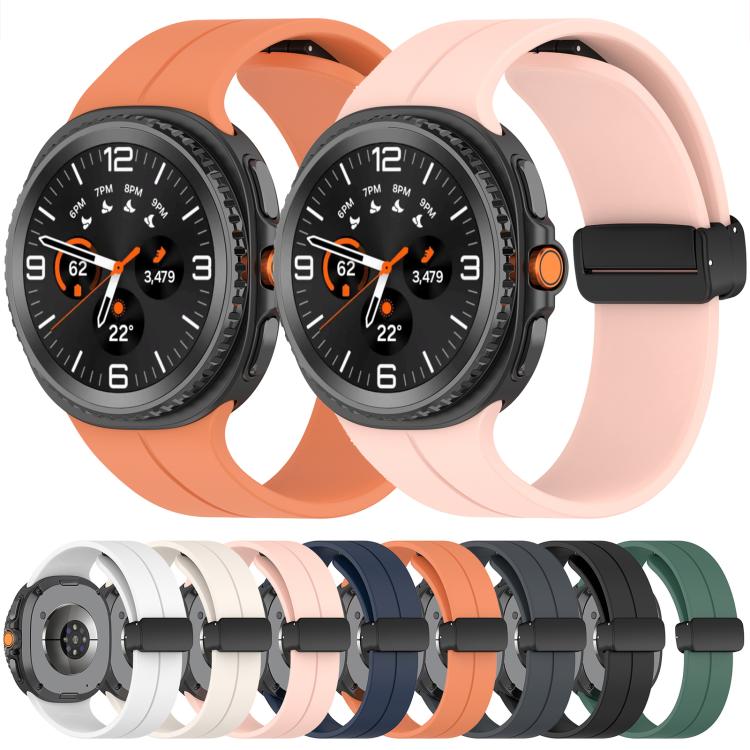 Watch Band – Silicone, Magnetic (Black)