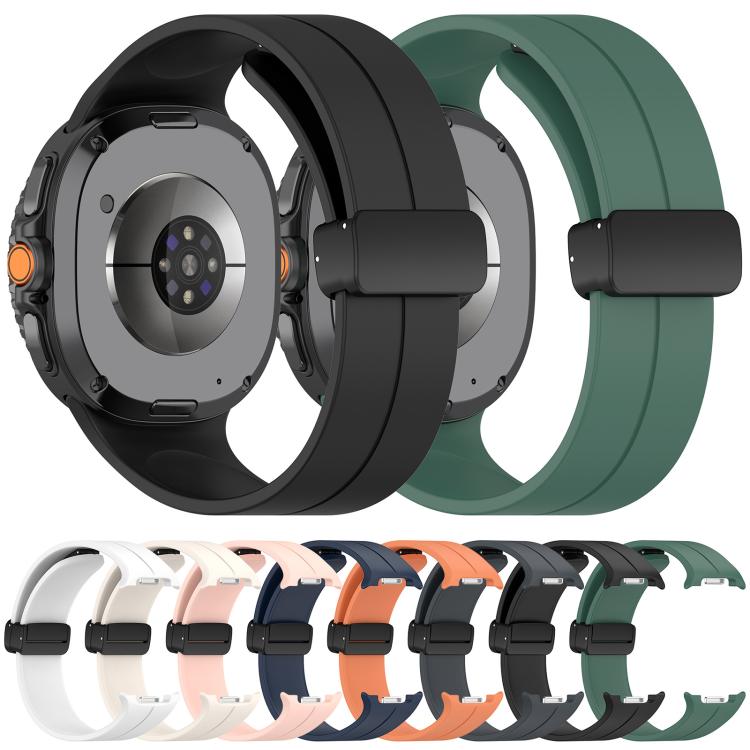 Watch Band – Silicone, Magnetic (Black)