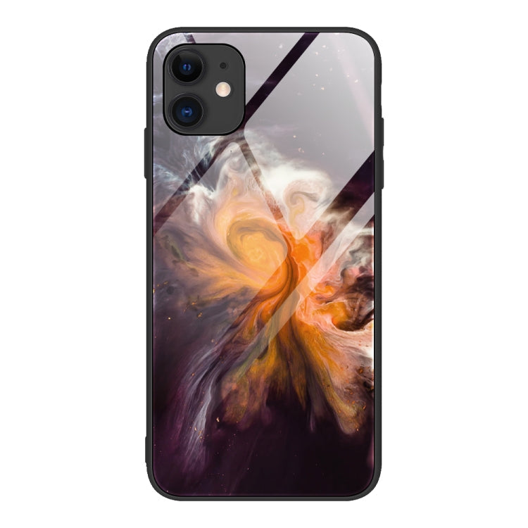 Marble Pattern Glass Protective Case, For iPhone 12 mini, For iPhone 12... For iPhone 12 mini DL01